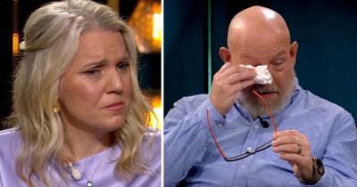 Daniel Dancarhäll bryter ihop hos Carina Bergfeldt