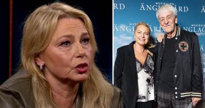 Helena Bergström och Colin Nutley. Foto: SVT & Magnus Lejhall / TT