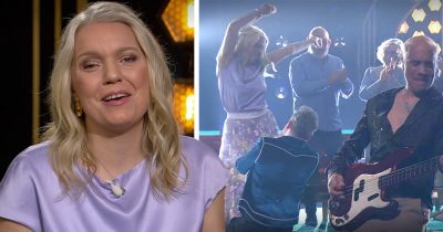 Carina Bergfeldt tackade för sina tio säsonger