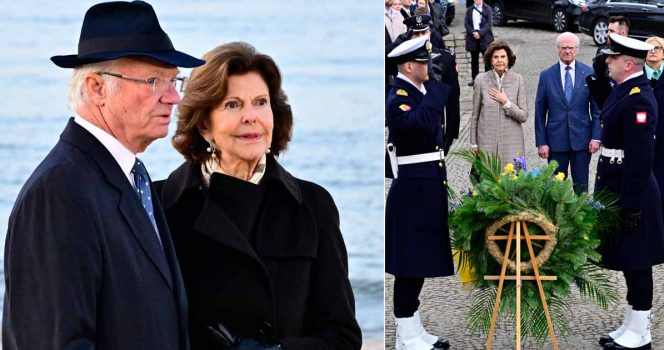 Kung Carl XVI Gustaf och drottning Silvia. Foto: Jonas Ekströmer/TT