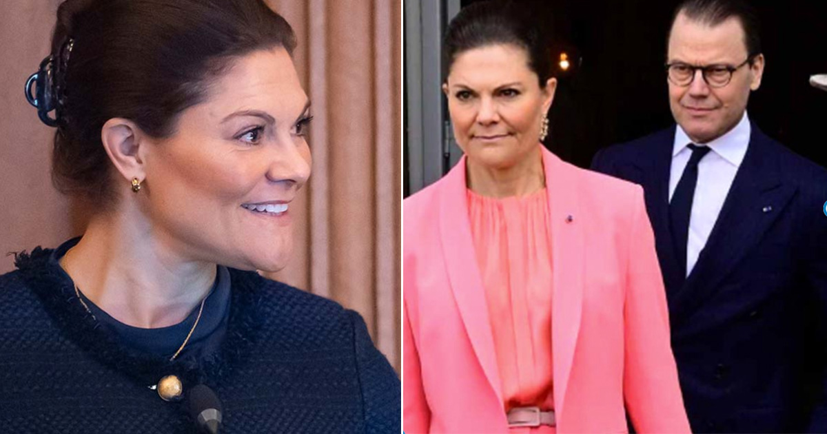 Kronprinsessan Victoria och prins Daniel