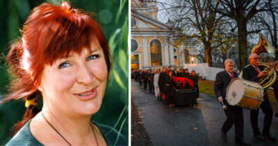 Kim Anderzon planerade sin egen begravning