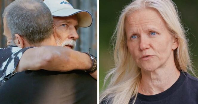 Bosse Jonsson och Jenny Isaksson i Farmen.