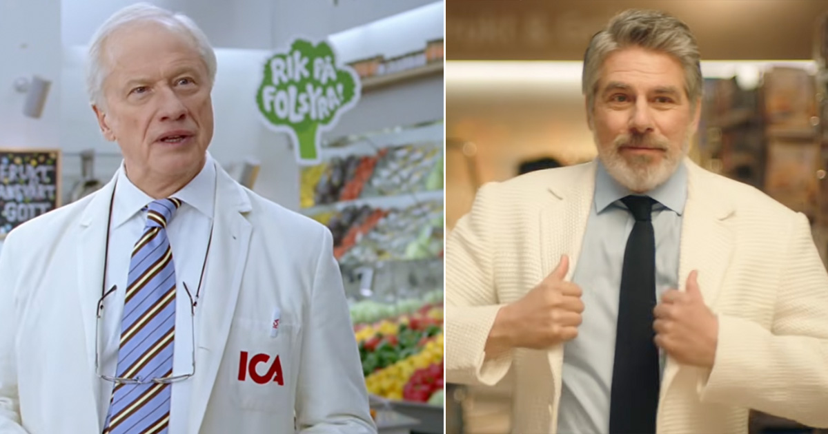 Loa Falkman och Mikael Tornving