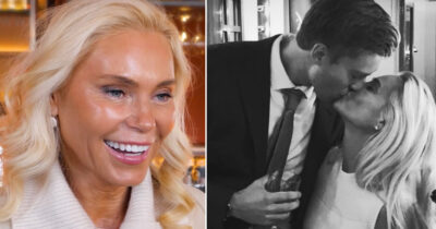 Anna Anka lever med 20 år yngre David Johansson