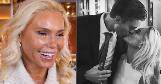 Anna Anka lever med 20 år yngre David Johansson