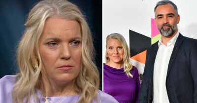 Carina Bergfeldt och Jesper Zolck. Foto: SVT & TT