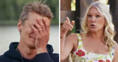 Farmen 2026: Alexander Söderholm och Anna Brolin. Foto: TV4