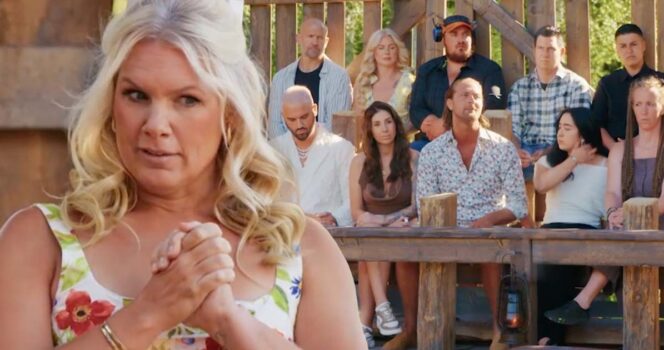 Anna Brolin i Farmen 2026. Foto: TV4