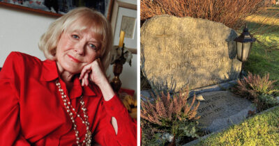 Monica Zetterlund fick en privat begravning