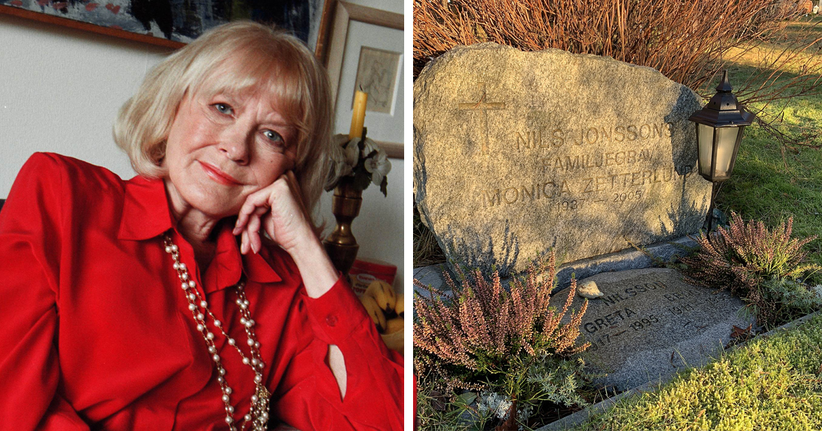 Monica Zetterlund fick en privat begravning