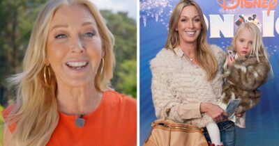 Linda Lindorff med dottern Lykke