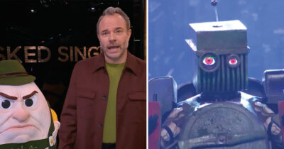 David Hellenius Masked Singer. Foto: TV4