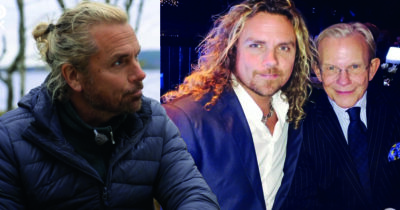 Christian ”Kicken” Lundqvist och Carl Adam ”Noppe” Lewenhaupt