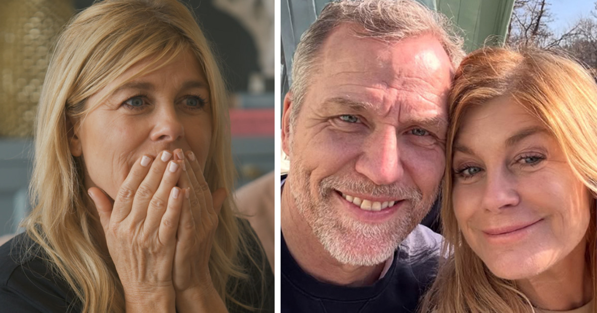 Pernilla Wahlgren dementerar skilsmässorykten med Christian Bauer