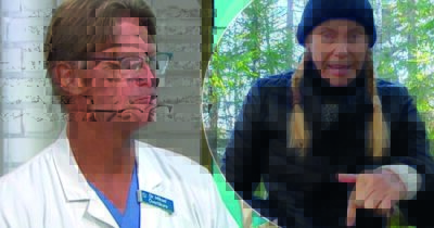 Mikael ”Soldoktorn” Sandström och Anna Anka