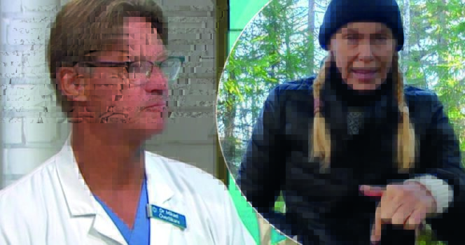 Mikael ”Soldoktorn” Sandström och Anna Anka