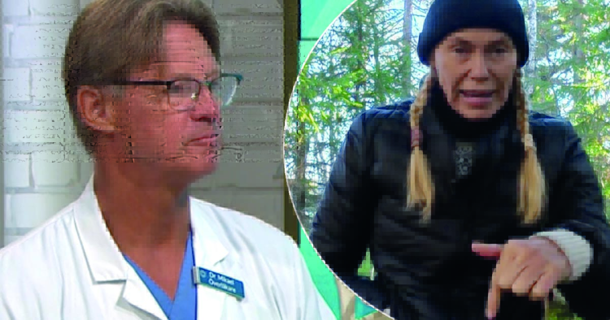 Mikael ”Soldoktorn” Sandström och Anna Anka