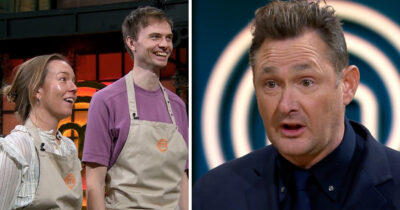 Christopher och Annas beteende i 'Mästerkocken' går överstyr