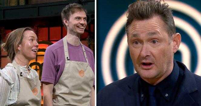 Christopher och Annas beteende i 'Mästerkocken' går överstyr