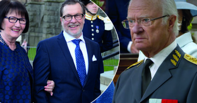 Ewa och Olle Westling, kungen