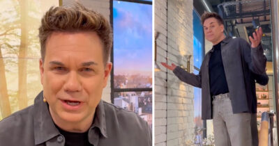 Anders Pihlblad på Nyhetsmorgon. Foto: Instagram