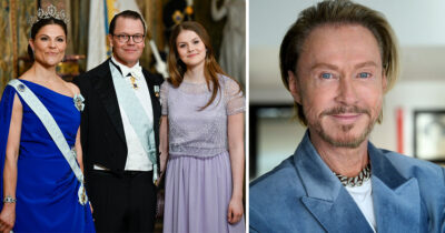 Christer Lindarw ligger bakom Victoria och Estelles klänningar