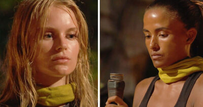Hanna Wallmark och Nathalie Eliasson i Robinson.