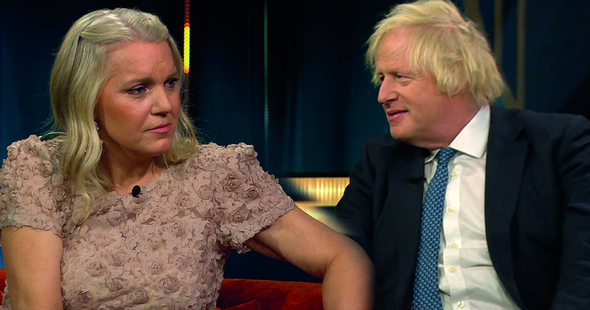 Carina Bergfeldt, Boris Johnson