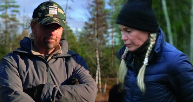 Christian Kicken Lundqvist och Anna Anka