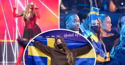 Felicia tävlar med "My System" i Eurovision Song Contest 2026. Foto: Martin Meissner /AP/TT & Jessica Gow/TT