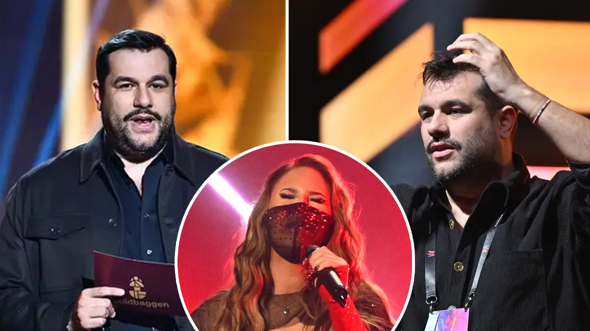 Edward af Sillén i Eurovision Song Contest 2026. Foto: TT