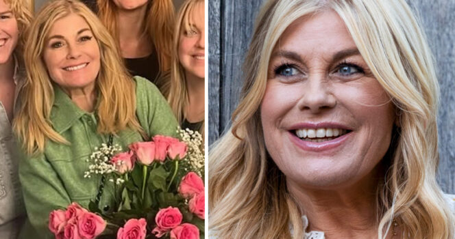 Pernilla Wahlgren tackas av efter "Pjäsen som går åt helvete"