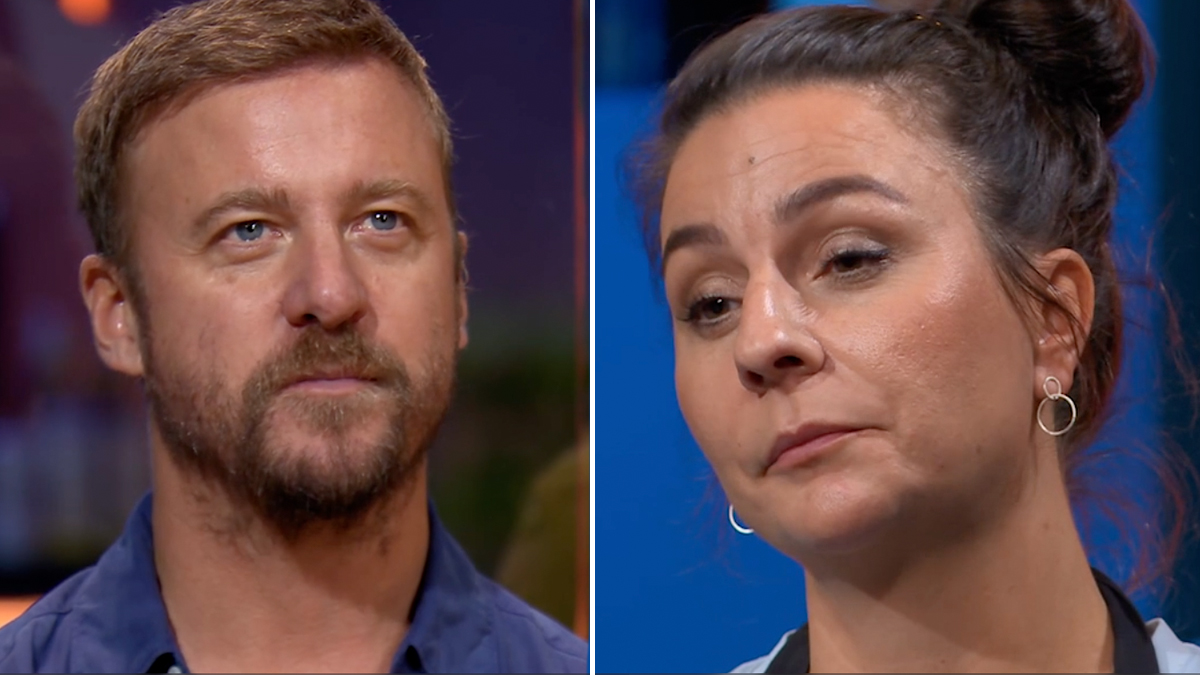 Daniela Bonfiglioli fick en pratstund med Erik "Jerka" Johansson innan hon lämnade "Sveriges mästerkock" helt