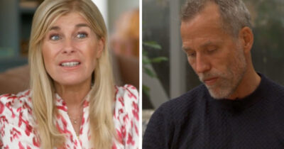 Pernilla Wahlgren och Christian Bauer