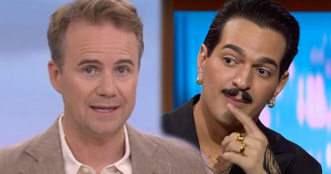 Pelle Nilsson och Alex Letic. Foto: SVT