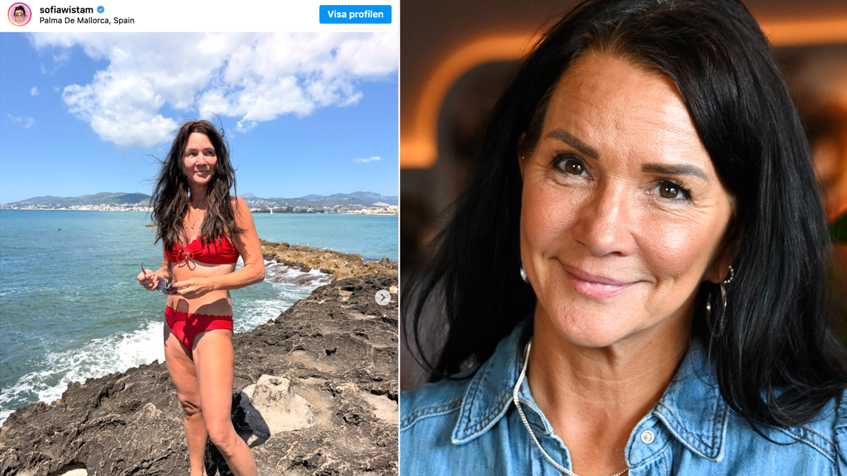Sofia Wistam hyllas för sina nya bilder på sin superkropp