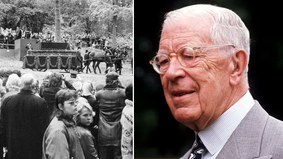Gustaf Vi Adolf bröt en kunglig tradition med sin begravning