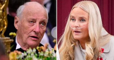 Harald och Mette-Marit. Foto: TT