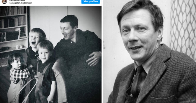 Allan Edwall fick fyra barn under sin livstid