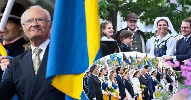 Så firar kungafamiljen nationaldagen 6 juni på Skansen i Stockholm år 2026. Foto: TT