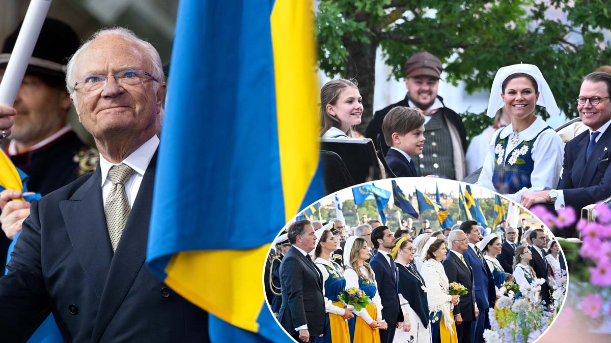 Så firar kungafamiljen nationaldagen 6 juni på Skansen i Stockholm år 2026. Foto: TT