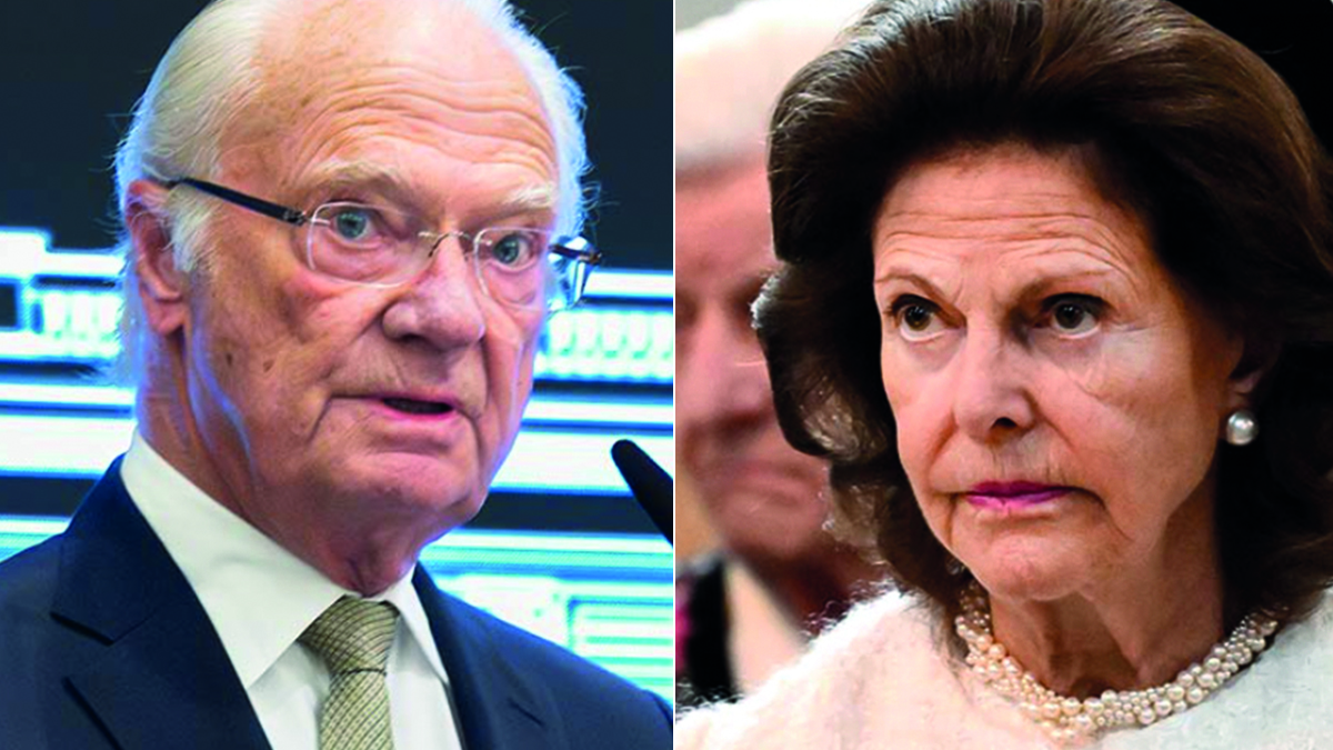 Kung Carl XVI Gustaf, drottning Silvia