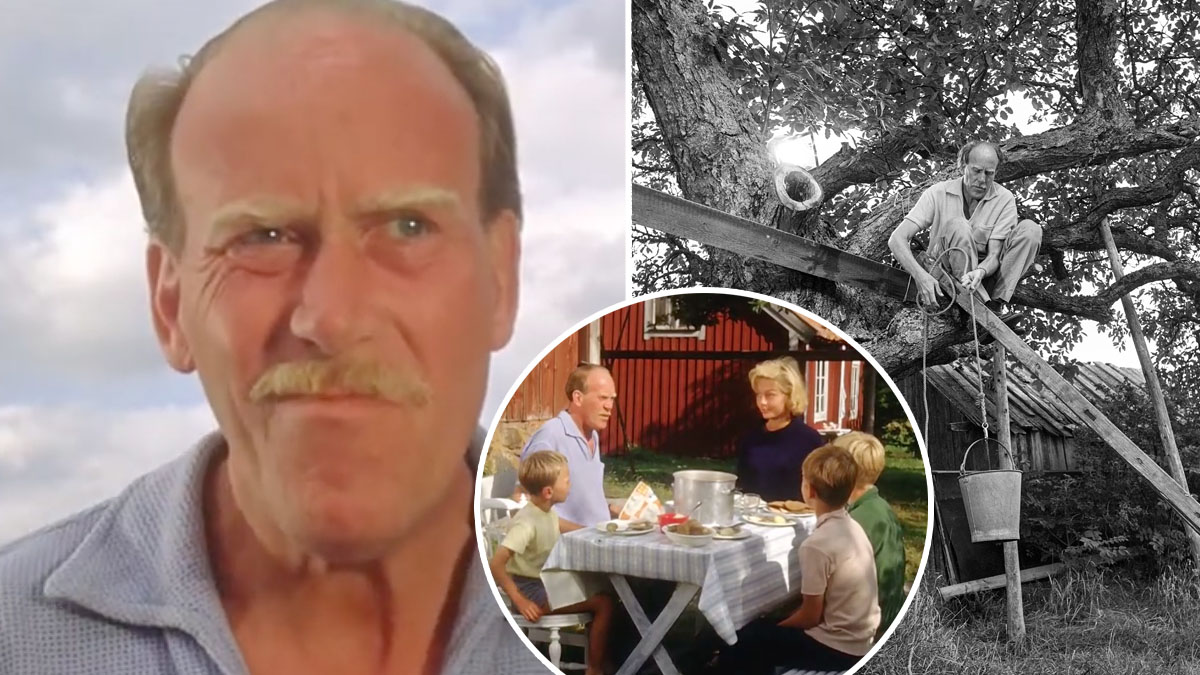 Torsten Lilliecrona som Farbror Melker. Foto: SVT/Youtube/TT