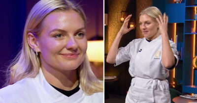 Bea Söderberg i Sveriges mästerkock. Foto: TV4