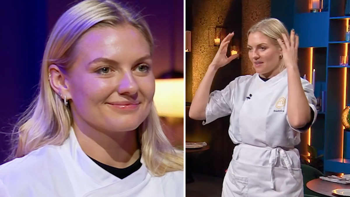 Bea Söderberg i Sveriges mästerkock. Foto: TV4