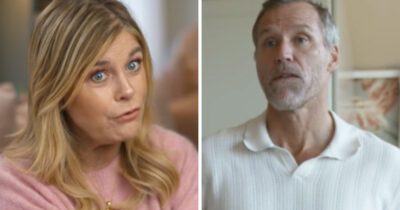 Pernilla Wahlgren och Christian Bauer.