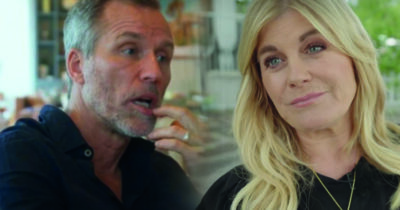Christian Bauer och Pernilla Wahlgren