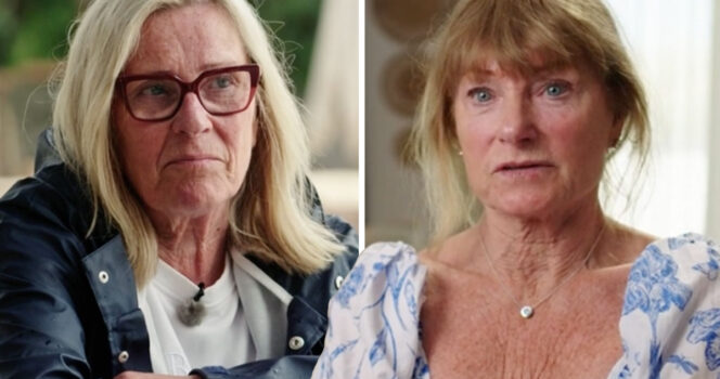 Vlasta Cekon och Kerstin Johansson i Hotell Romantik