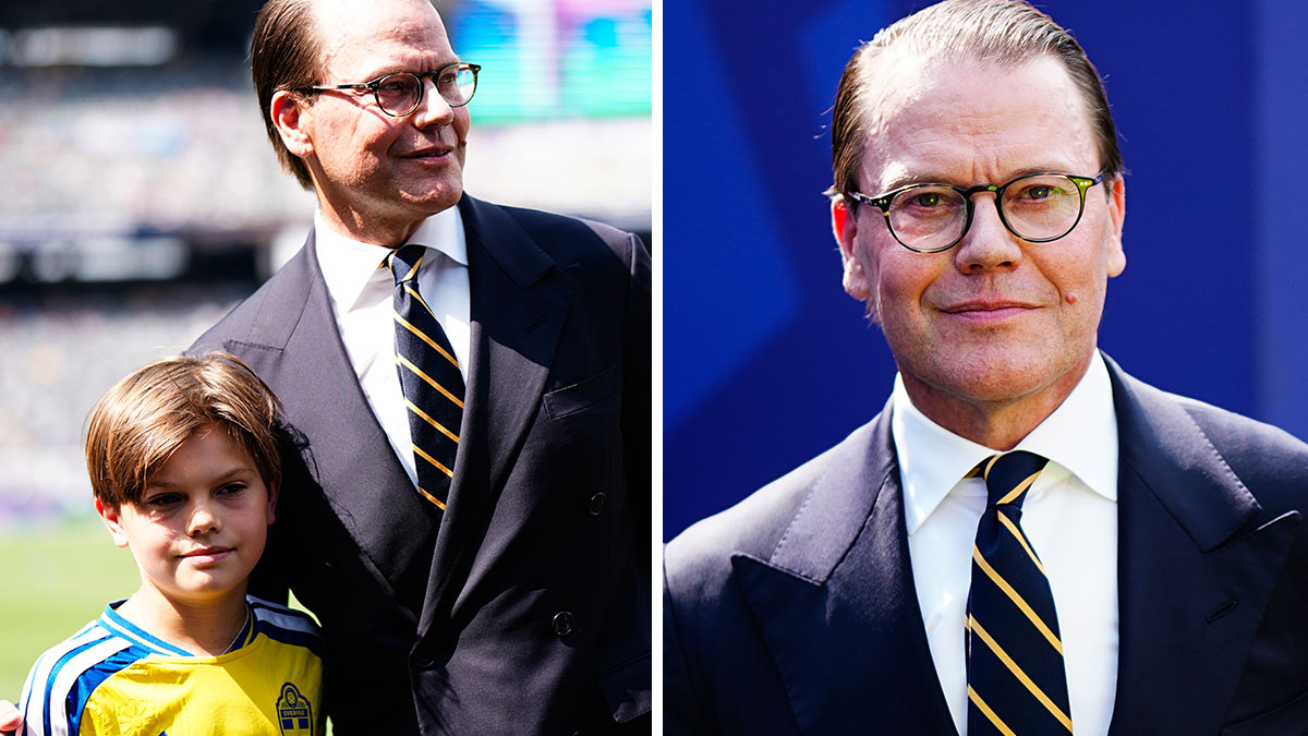 Prins Oscar och prins Daniel